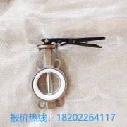 D71X四氟對夾蝶閥